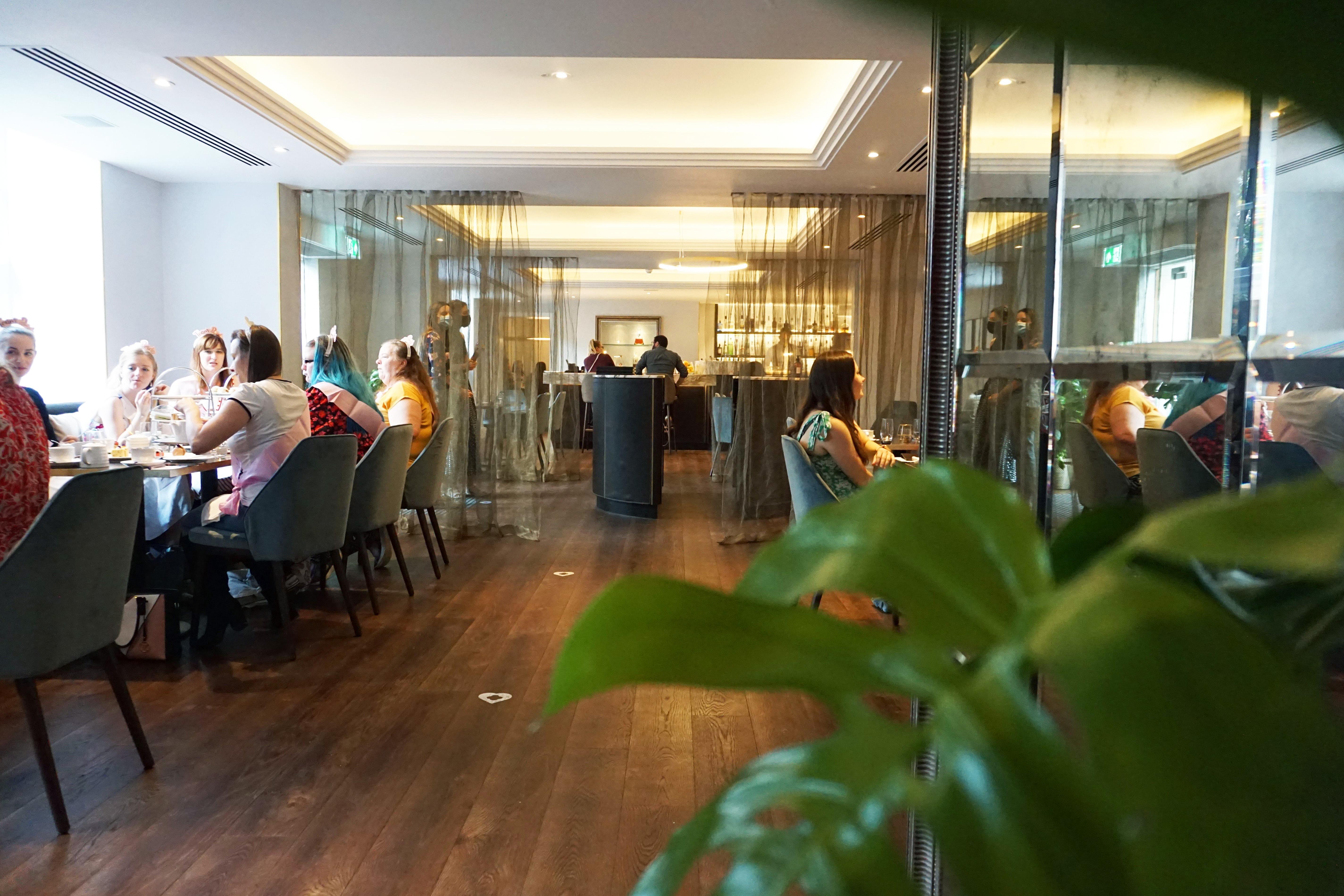 The Roseate Reading 호텔 외부 사진 The interior of the lounge